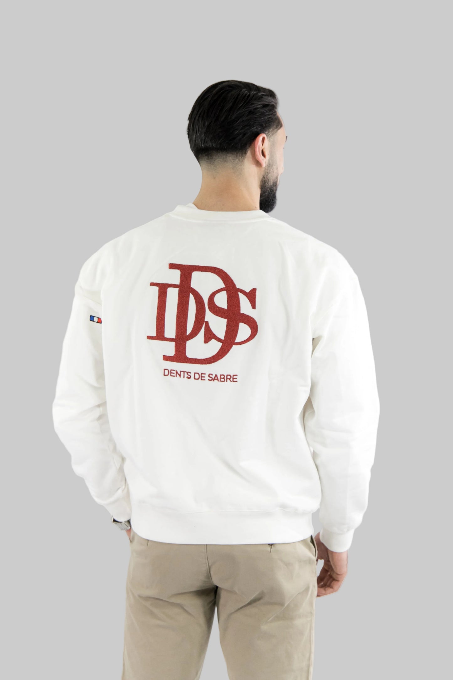Sweat Escadre rouge rubis