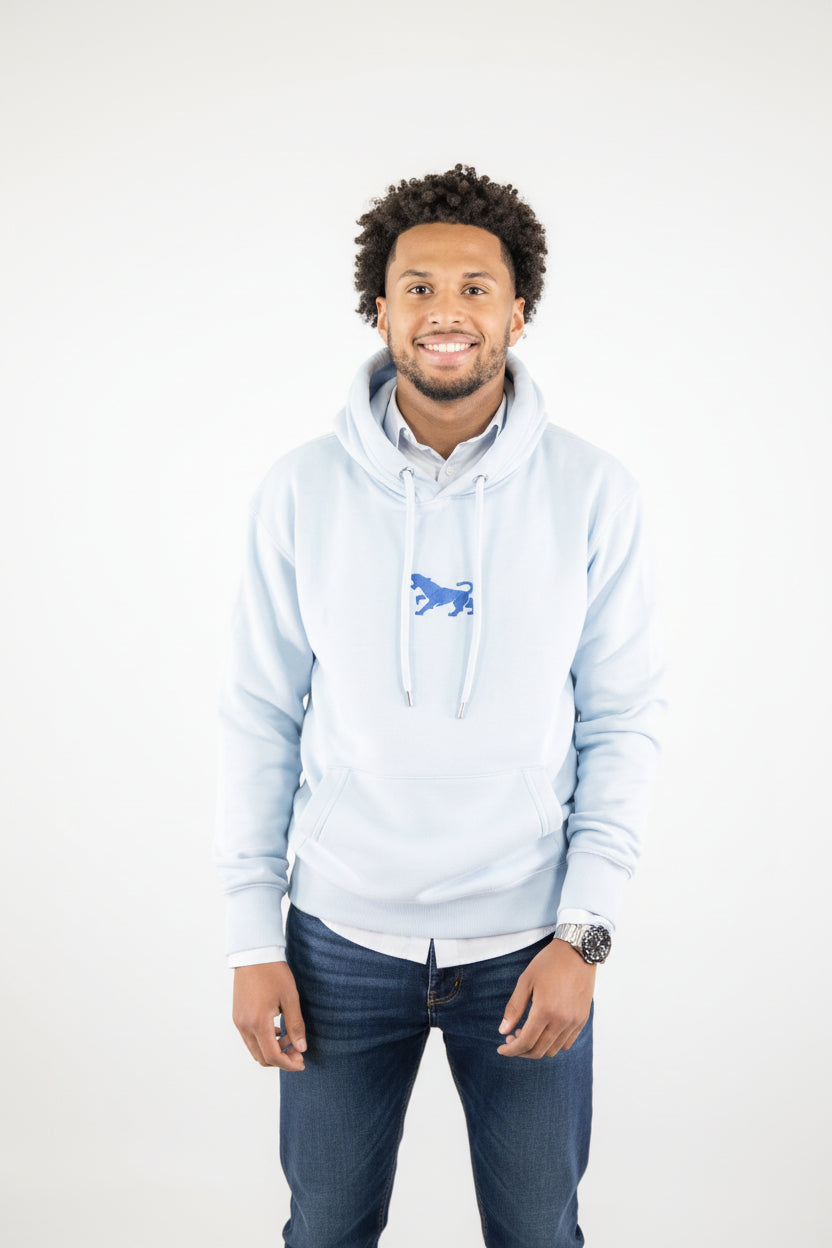 Sweat à capuche Homme Allure — Bleu clair