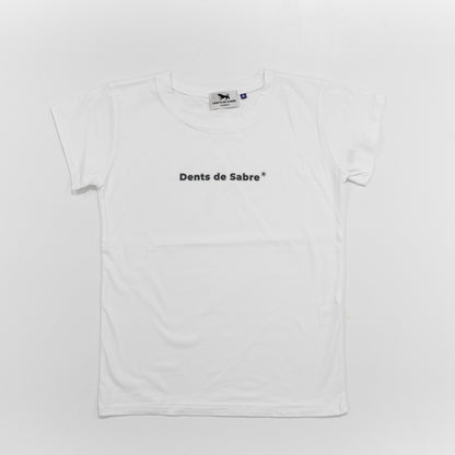 T-shirt femme blanc Armada fabriqué en France