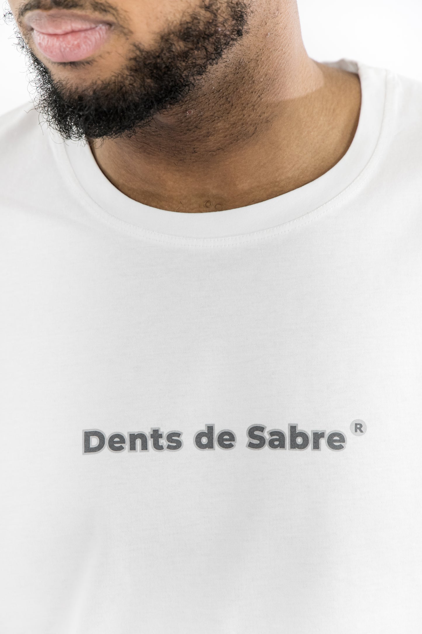 T-shirt homme blanc Armada fabriqué en France
