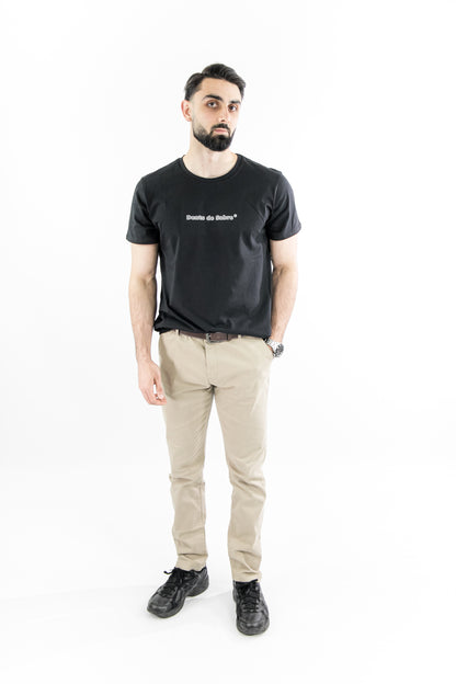 T-shirt homme noir Armada fabriqué en France