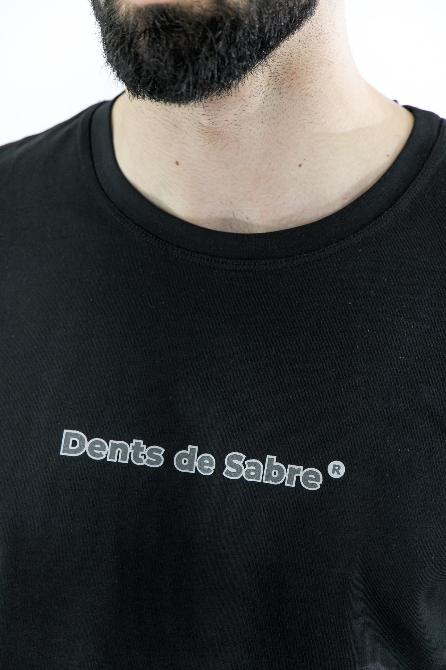 T-shirt homme noir Armada fabriqué en France